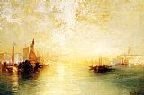 Thomas Moran Canvas Paintings - Venice I